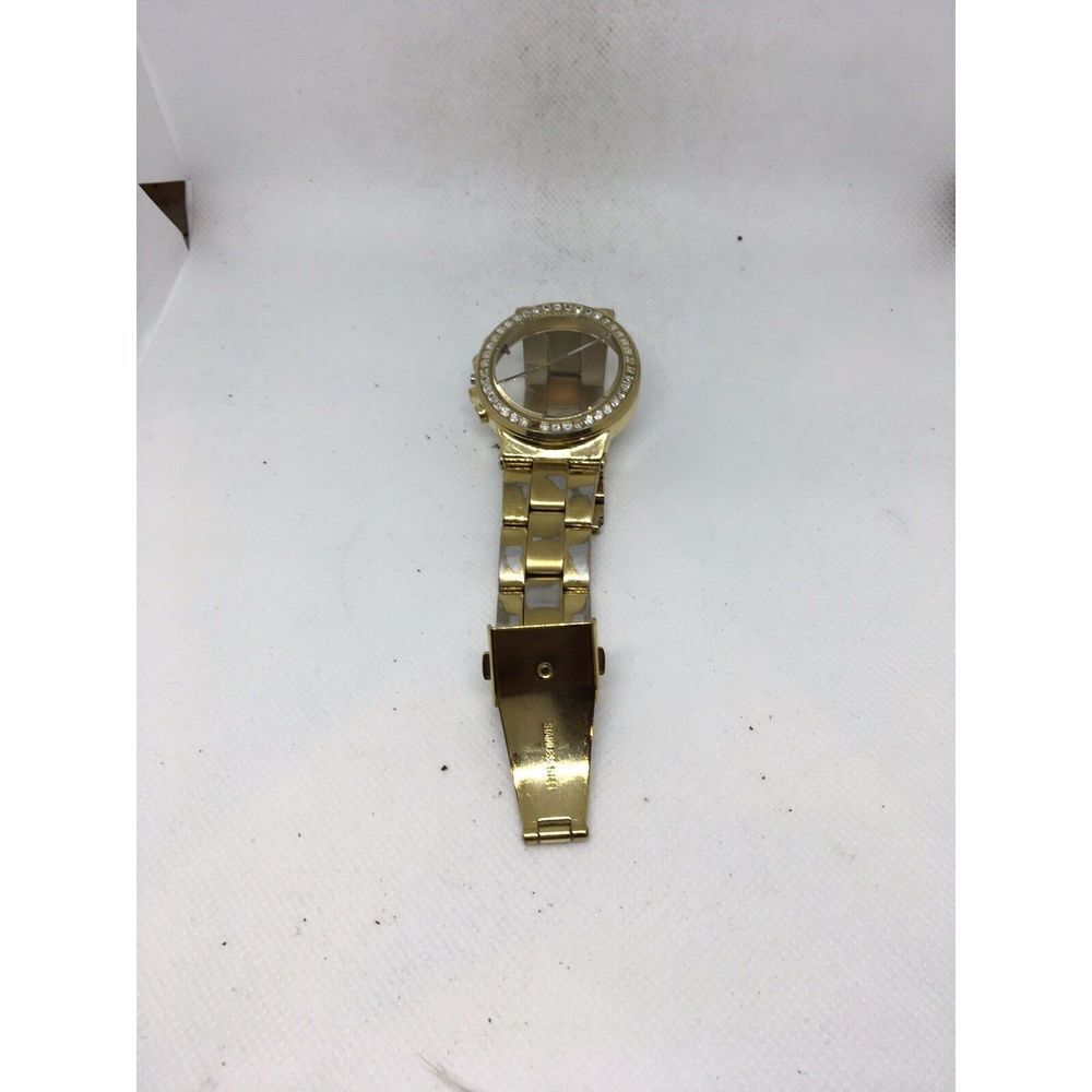 Michael Kors Watch Strap Band 20mm Bracelet w. Case Attached Crack On Case- H113